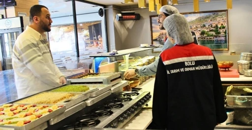 Bolu&rsquo;da Ramazan Bayramı &ouml;ncesi gıda denetimi
