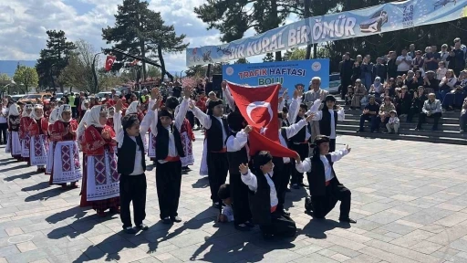 Bolu&rsquo;da Trafik Haftası &ccedil;eşitli etkinliklerle kutlandı
