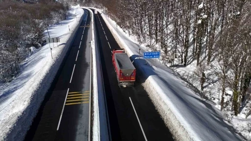 Bolu Dağı&rsquo;nda kartpostallık g&ouml;r&uuml;nt&uuml;ler
