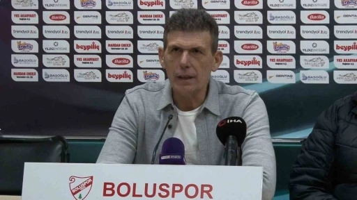 Boluspor - Adana Demirspor ma&ccedil;ının ardından
