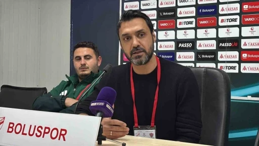 Boluspor-Hatayspor ma&ccedil;ının ardından
