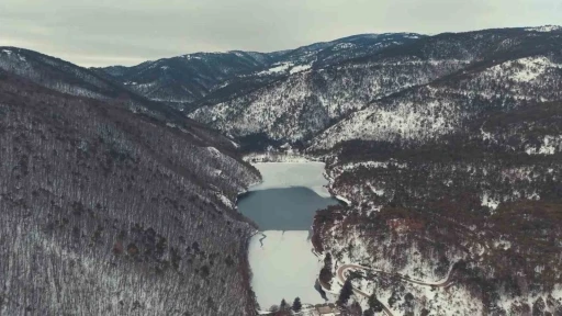Boraboy G&ouml;l&uuml;&rsquo;n&uuml;n y&uuml;zeyi buz tuttu
