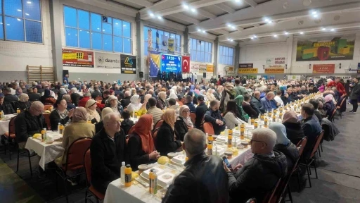 Bosna Hersek ile T&uuml;rkiye ekmeğini iftar sofrasında paylaştı
