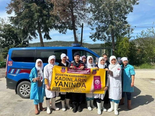 Bozdoğan’da kadınlara KADES bilgilendirmesi
