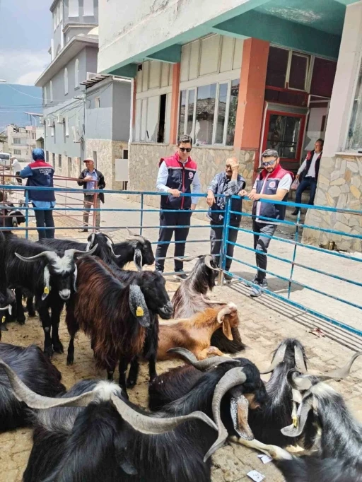 Bozdoğan&rsquo;da kurban satış yerleri denetlendi
