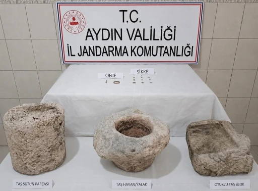 Bozdoğan&rsquo;da tarihi eser operasyonu

