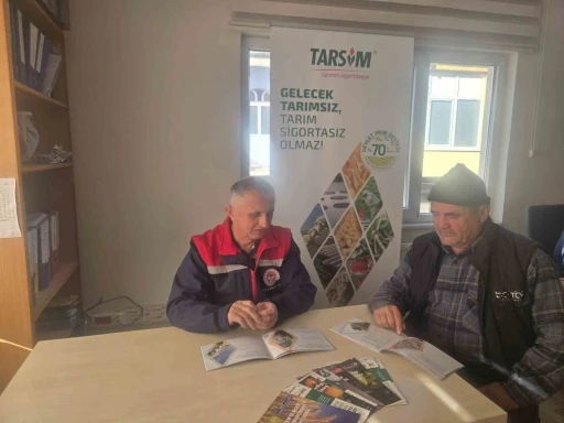 Bozdoğanlı &uuml;reticiler, tarım sigortaları konusunda bilgilendirildi
