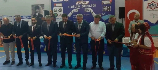 Bozkır’da 1. Bilim Şenliği açıldı
