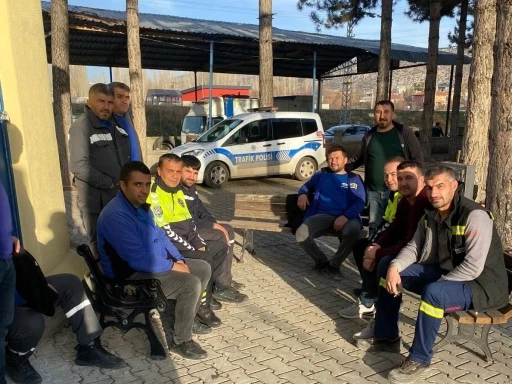 Bozkır&rsquo;da polis ekiplerinden trafik g&uuml;venliği eğitimi
