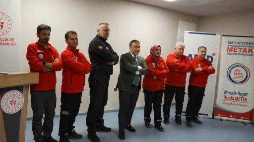 Boz&uuml;y&uuml;k Metristepe Arama Kurtarma Derneği AFAD tarafından akredite edildi
