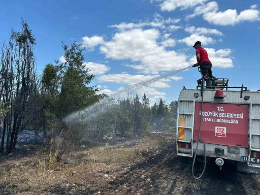 Bozüyük’ten yangın bölgesine yardım eli
