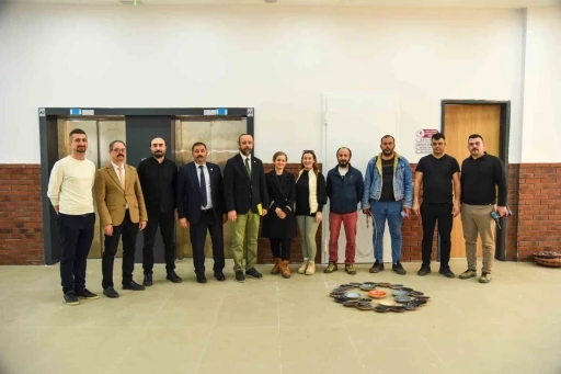 BŞE&Uuml; yemekhanesine sanatsal dokunuş
