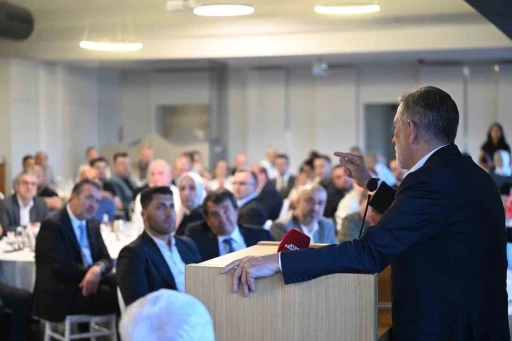 BTSO Başkanı İbrahim Burkay Demirtaş&rsquo;taki firma sahipleriyle buluştu
