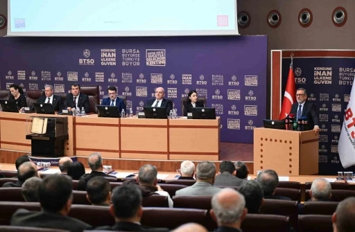 BTSO&rsquo;da yılın ilk meclis toplantısı ger&ccedil;ekleştirildi
