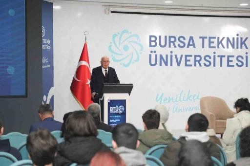 BTÜ konuşmalarının konuğu İbrahim Gülmez: &quot;Sanayi fırsatlarını değerlendirerek başarıya ulaşın&quot;
