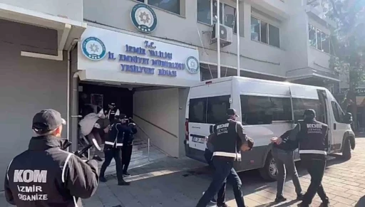 Buca’da suç örgütüne operasyon: 12 gözaltı
