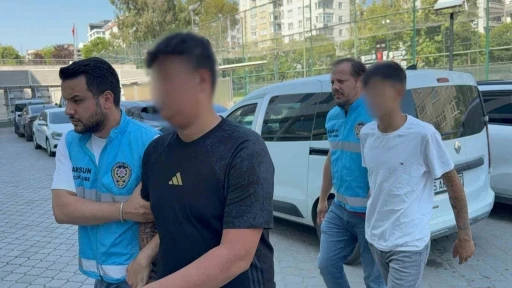 B&uuml;feyi kundaklayan &ccedil;ocuklar yakalandı
