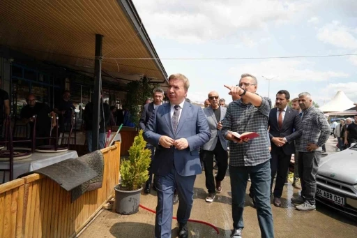 Buğday Meydanı’nda hasar tespit çalışmaları yapıldı
