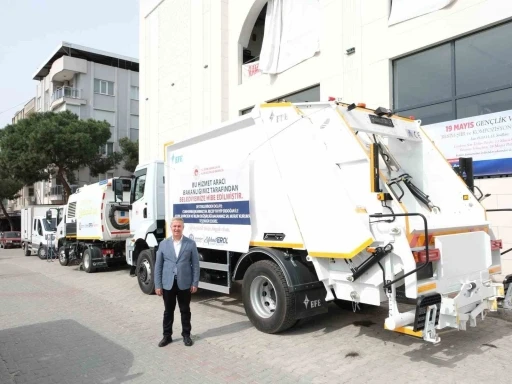 Buharkent Belediyesi&rsquo;nin temizlik filosu g&uuml;&ccedil;lendi
