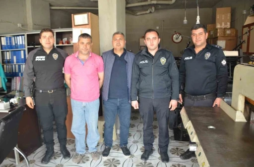 Bulanık İlçe Emniyet Müdürü Taşkın, gazetecileri ziyaret etti
