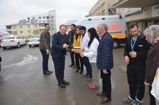 Bulanık Kaymakamı Koşansu&rsquo;dan bayram ziyaretleri
