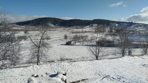 Buldan&rsquo;da yılın ilk karı &uuml;reticileri sevindirdi
