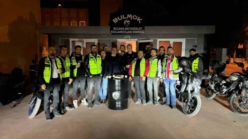 Buldanlı motosiklet s&uuml;r&uuml;c&uuml;lerine &rsquo;g&uuml;venli s&uuml;r&uuml;ş&rsquo; eğitimi
