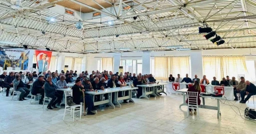 Buldanlı &uuml;z&uuml;m &uuml;reticileri bilgilendirildi
