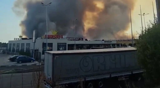 Bulgaristan’daki orman yangını Edirne sınırına dayandı
