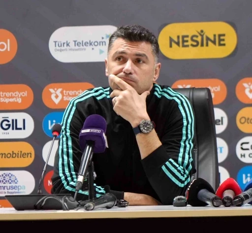 Burak Yılmaz: "K&ouml;t&uuml; oynayarak 1 puan aldık"
