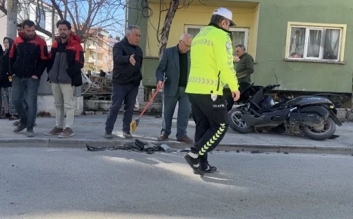Burdur&rsquo;da kazada ağır yaralanan motosiklet s&uuml;r&uuml;c&uuml;s&uuml;nden acı haber
