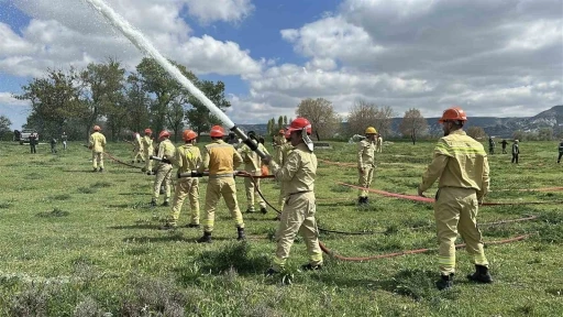 Burdur&rsquo;da orman yangınlarına karşı tatbikat
