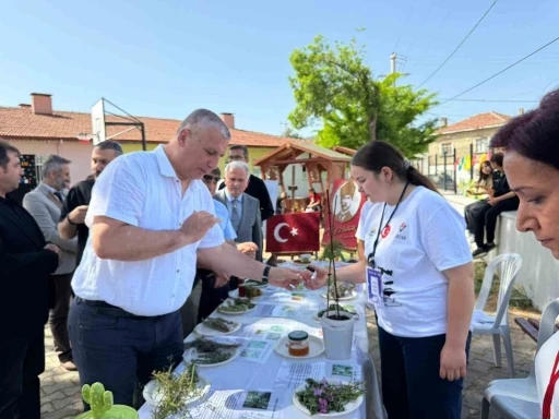Burhaniye&rsquo;de iki okulun ortak Bilim Fuarı a&ccedil;ıldı
