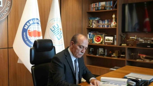 B&uuml;ro Memur-Sen Genel Başkanı Yazgan: "Kamu g&ouml;revlilerinin tamamını koruyacak bir şiddet yasası acilen &ccedil;ıkarılmalı"
