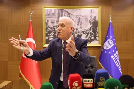 Bursa B&uuml;y&uuml;kşehir Belediye Başkanı Bozbey: "20 senedir yapılmamış hizmetleri yapıyoruz"
