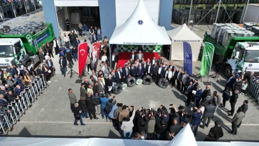 Bursa Büyükşehir’den çiftçiye büyük destek: Üreticiler sulama borularına kavuştu
