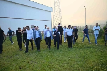 Bursa Büyükşehir, tüm ekipleriyle yangınla mücadele etti
