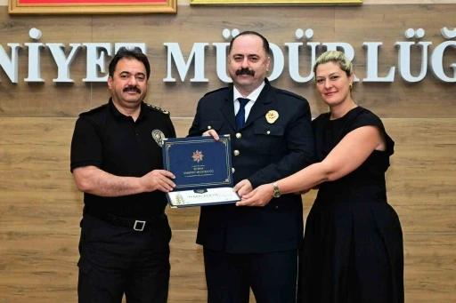 Bursa&rsquo;da 105 emniyet personeli terfi etti
