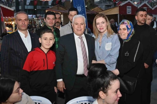 Bursa’da 200 bin kişi, Ramazan ayında aynı sofrada buluştu
