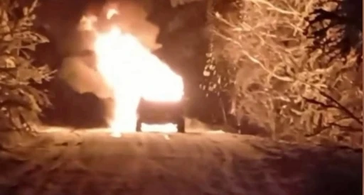 Bursa&rsquo;da alev alev yanan cip hurdaya d&ouml;nd&uuml;
