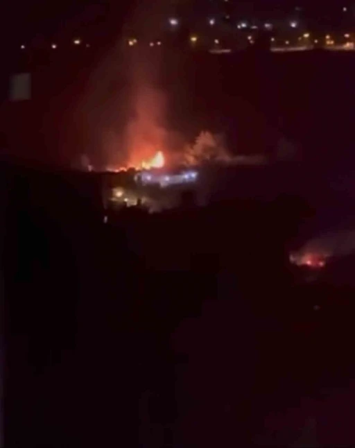 Bursa&rsquo;da bağ evi alevlere teslim oldu
