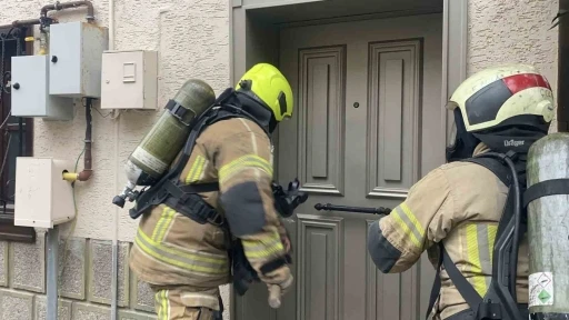 Bursa&rsquo;da ev yangını: İtfaiyenin hızlı m&uuml;dahalesiyle akvaryumdaki balıklar kurtarıldı
