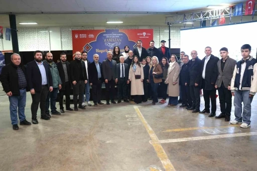 Bursa&rsquo;da g&ouml;n&uuml;ller B&uuml;y&uuml;kşehir&rsquo;in iftar sofrasında buluştu

