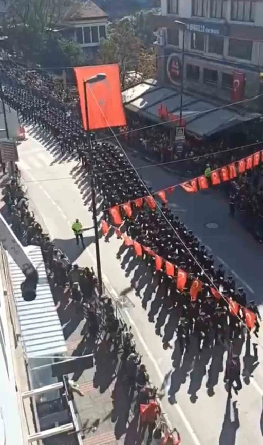 Bursa’da gurur veren görüntüler
