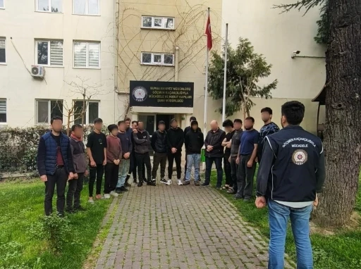 Bursa’da kaçak göçmenleri çalıştırdığı tespit edilen 2 şüpheli yakalandı
