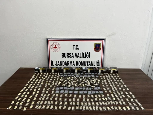Bursa&rsquo;da ka&ccedil;ak t&uuml;t&uuml;n operasyonu: 6 g&ouml;zaltı
