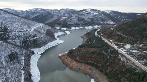 Bursa&rsquo;da kar yağışları barajlara can suyu oldu
