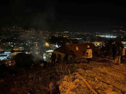 Bursa’da korkutan odunluk yangını
