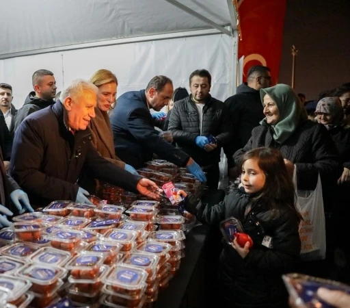 Bursa&rsquo;da Mira&ccedil; Kandili bereketi
