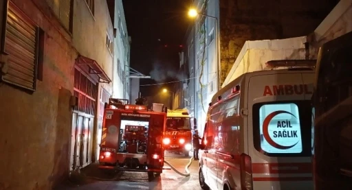 Bursa&rsquo;da tekstil at&ouml;lyesinde korkutan yangın
